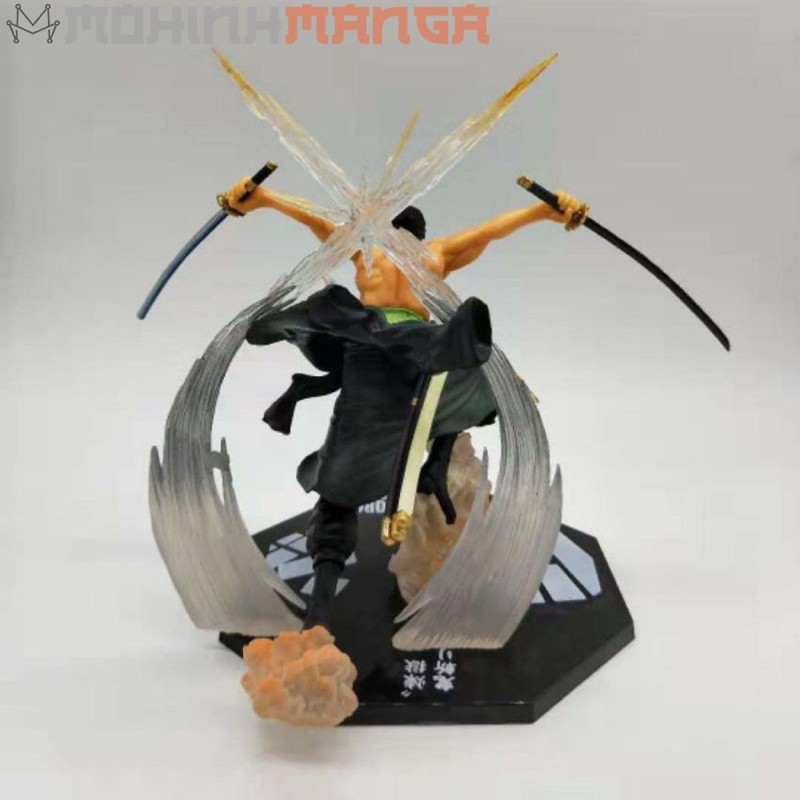 [CÓ QUÀ] Mô hình Zoro Roronoa Zoro Battle Ver 2 Thợ săn hải tặc Đảo hải tặc Figure One Piece băng Mũ Rơm (bạn của Luffy)