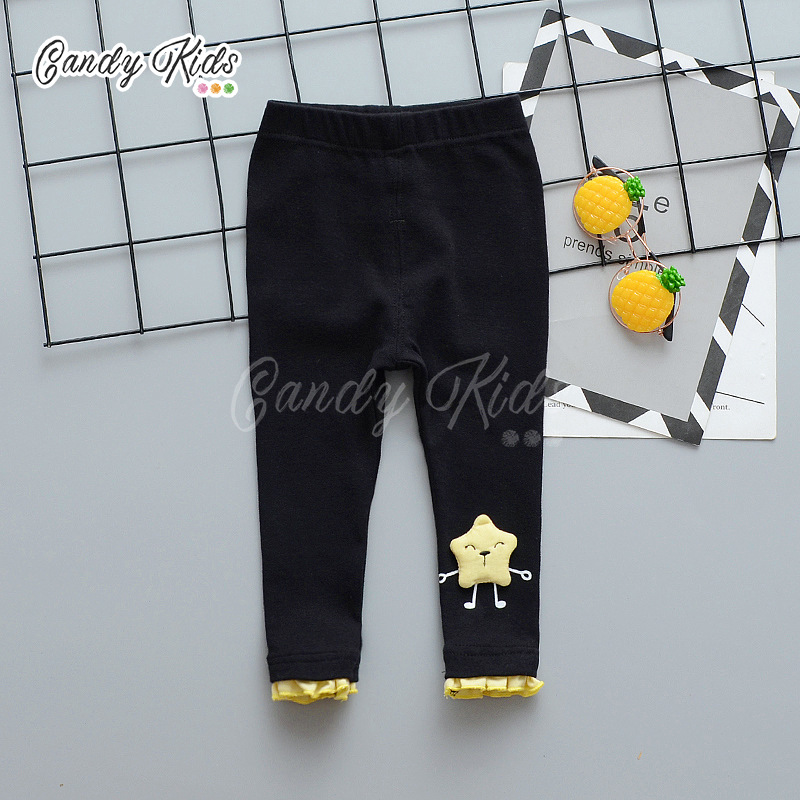 Quần Legging Cotton Họa Tiết Hoạt Hình Cho Bé (0-4 Tuổi)