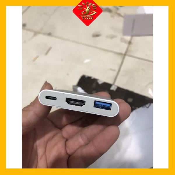 Cáp Chuyển Đổi Type C To Hdmi +Usb 3.0
