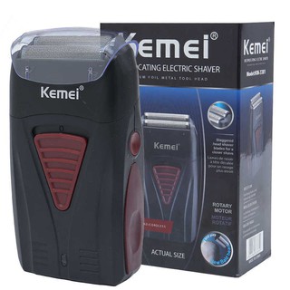 Máy cạo khô lưỡi kép Kemei 3381