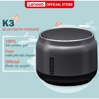 Loa bluetooth 5.0 Lenovo K3 nhỏ gọn với âm bass sâu không dây thích hợp cho thể thao ngoài trời với thời lượng pin dài