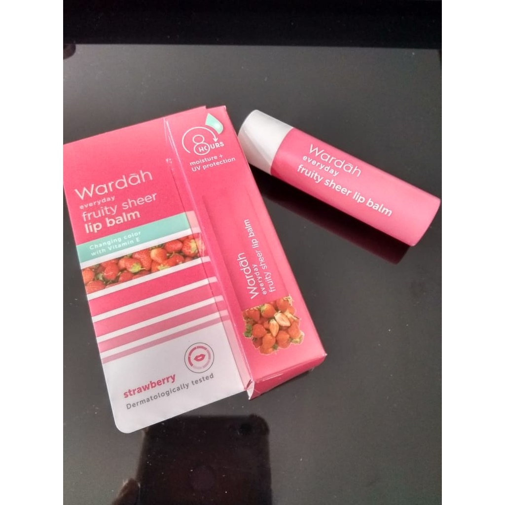 (hàng Mới Về) Son Dưỡng Môi Giữ Ẩm Hương Trái Cây Wardah | BigBuy360 - bigbuy360.vn