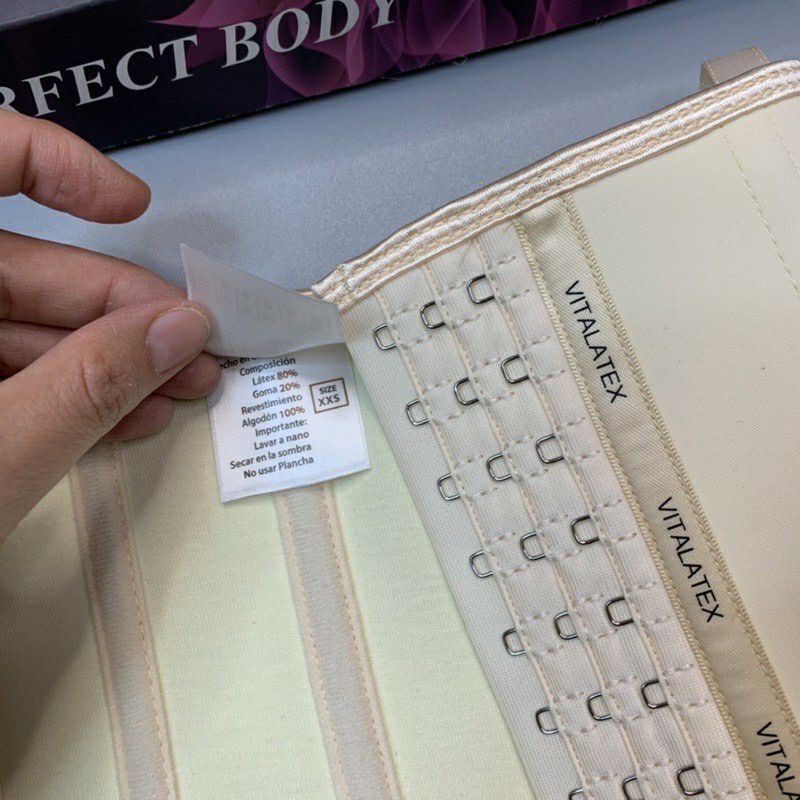 Đai nịt bụng Vitalatex 13 xương cao 26cm hàng cao cấp Italy