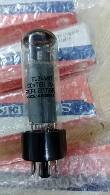 Bóng EL34 SOVTEK Liên Xô và EL34-B hãng PSvane mới thay cho bóng EL34