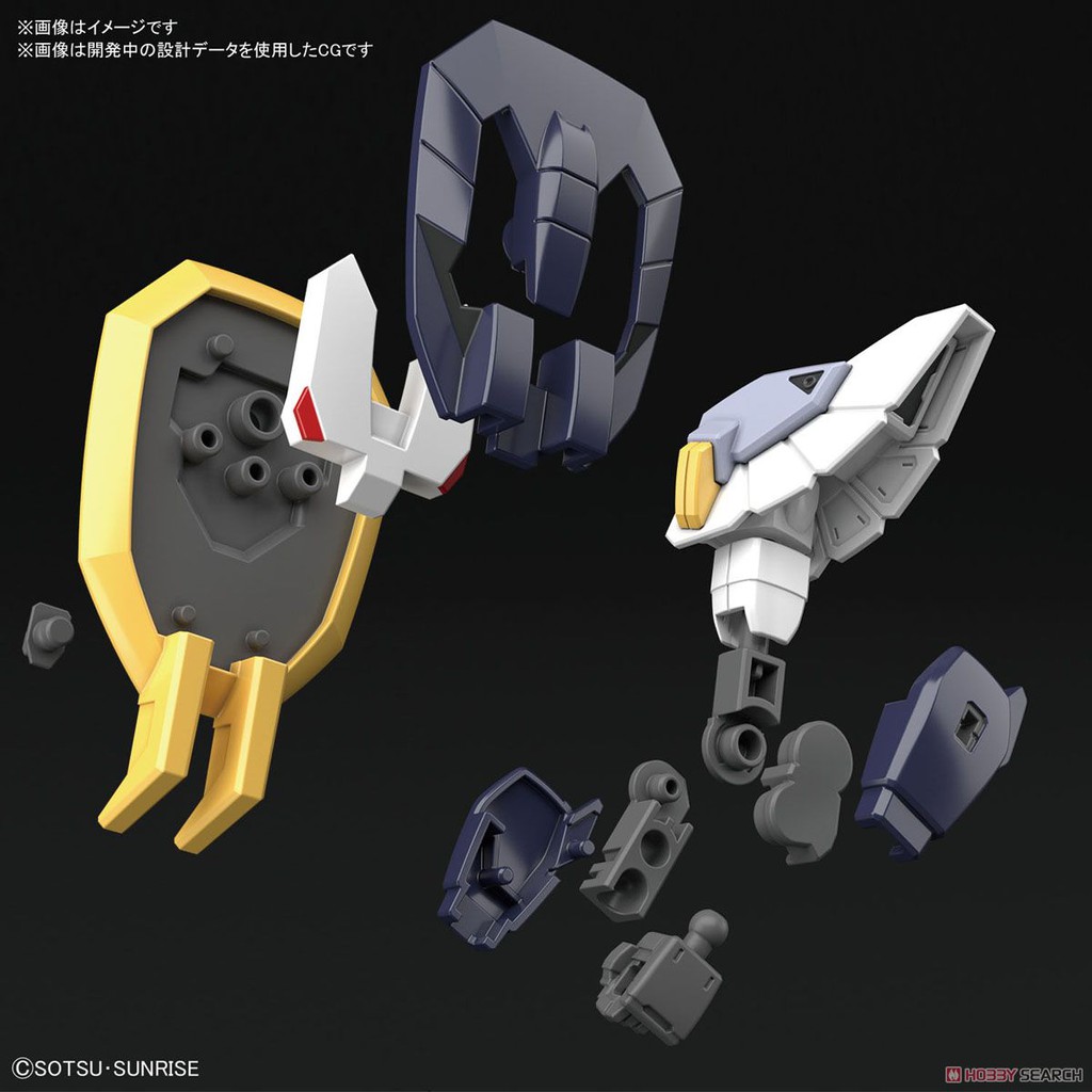 Mô hình HGAC HG Gundam Sandrock &amp; Gundam Breaker Breaker Product Code Set