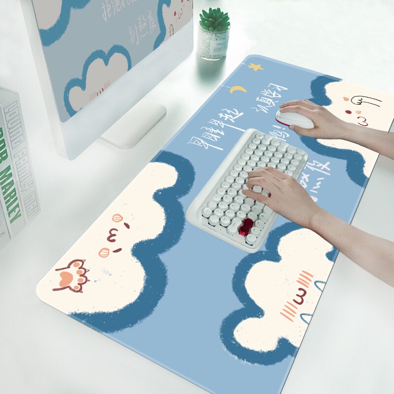 Tấm Lót Chuột Cỡ Lớn Chống Thấm Nước In Họa Tiết Hoạt Hình Dễ Thương | BigBuy360 - bigbuy360.vn