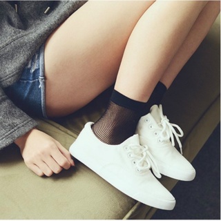 Tất chân lưới ngắn Hàn Quốc Fishnet