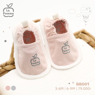 Giày vải sơ sinh La Pomme Booties