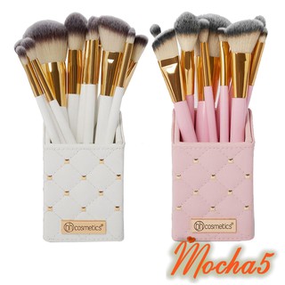 Bộ cọ makeup bh cosmetics studded pink 12 cây cọ màu hồng siêu xinh