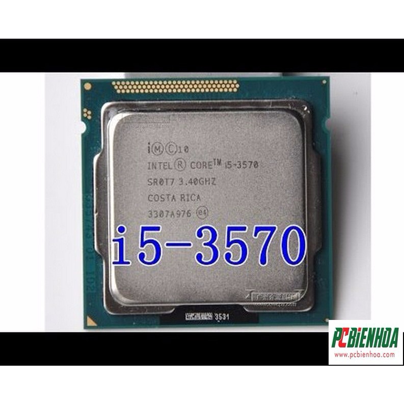 CPU Intel Core i5 3570 ( core i5 - 3570s) (Up to 3.8Ghz/ 6Mb cache)Bảo hành 01 Tchơi tất cả các loại game | WebRaoVat - webraovat.net.vn