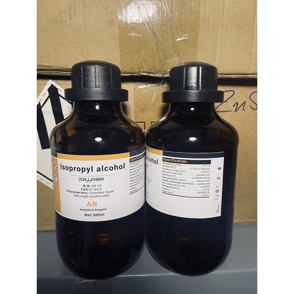 1 lọ isopropyl alcohol,IPA 99.7% 500ml hàng tinh khiết XILONG, dùng tẩy mực, vệ sinh máy, phụ gia nhiên liệu