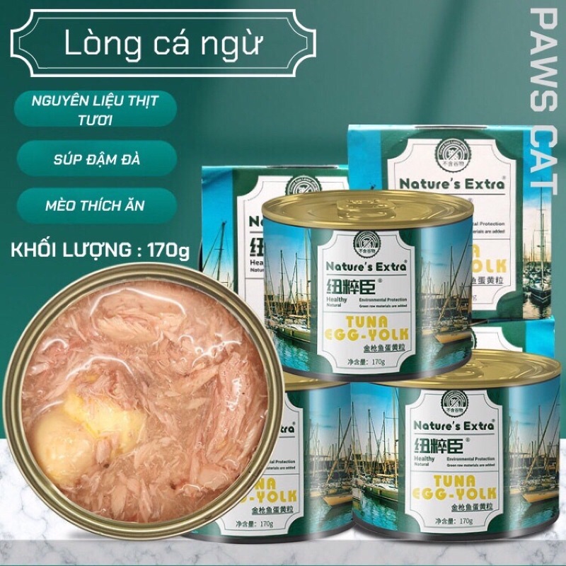 Pate CAO CẤP NATURE EXTRA 170gr cho mèo