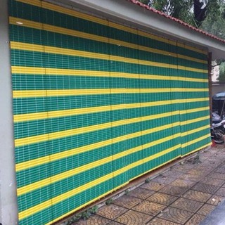 Mành rèm nhựa che nắng che mưa mái hiên ban công quán caffe, trường học, nhà ở siêu đẹp khổ 2x2m; 2x2.5; 2x3
