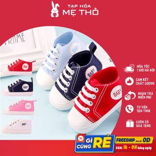 Giày vải tập đi chống trơn trượt cho bé [3-12 tháng]