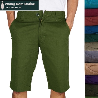 Quần short kaki nam nhiều màu shkkm