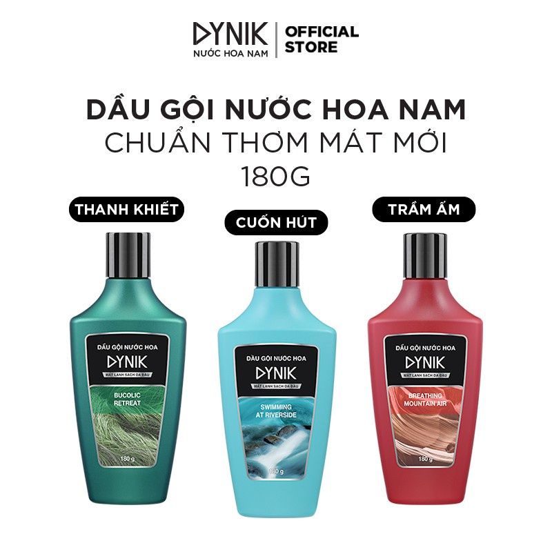 180g - Dầu gội nước hoa Nam DYNIK