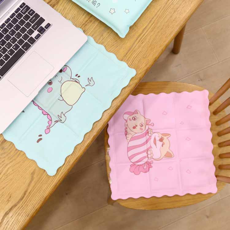 Nệm nước lót ghế văn phòng 36x36cm, miếng lót ghế ngồi, lót máy vi tính đa năng mát lạnh
