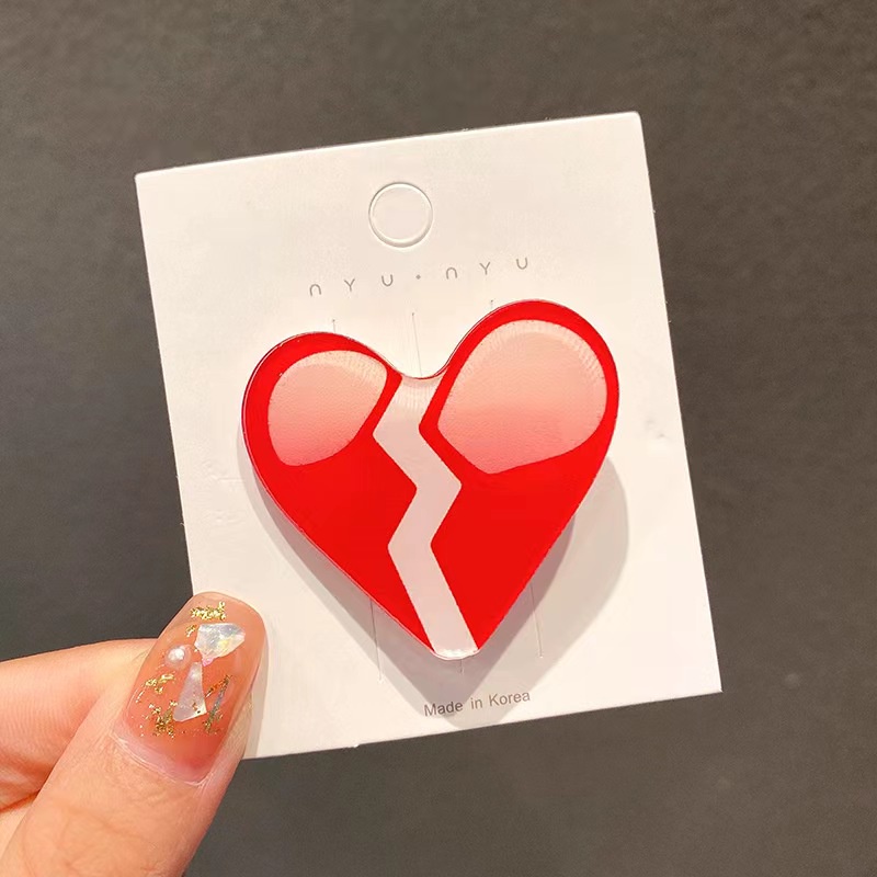 Kẹp Tóc Hình Biểu Cảm Gương Mặt Dễ Thương Cho Nữ