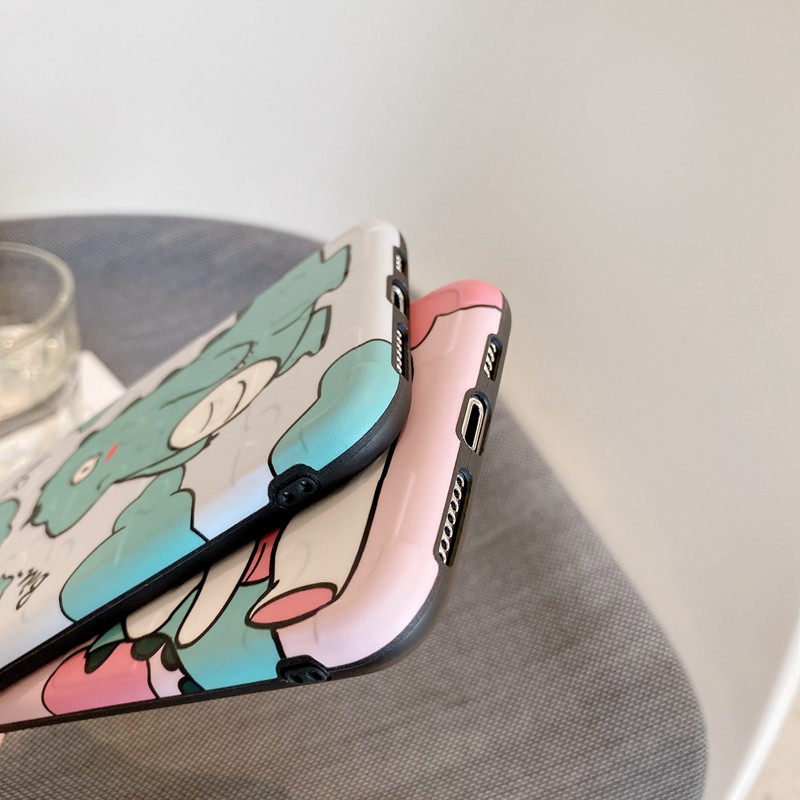 Ốp lưng Iphone IMD Khủng long hoạ tiết lego Iphone 7plus/8plus/x/xs/xsmax/11/11pro/11promax Dino Case