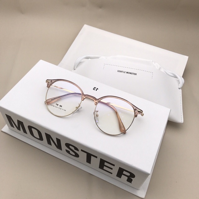 Kính gọng Mắt Tròn Nửa viền UNISEX - NVU2736 | BigBuy360 - bigbuy360.vn