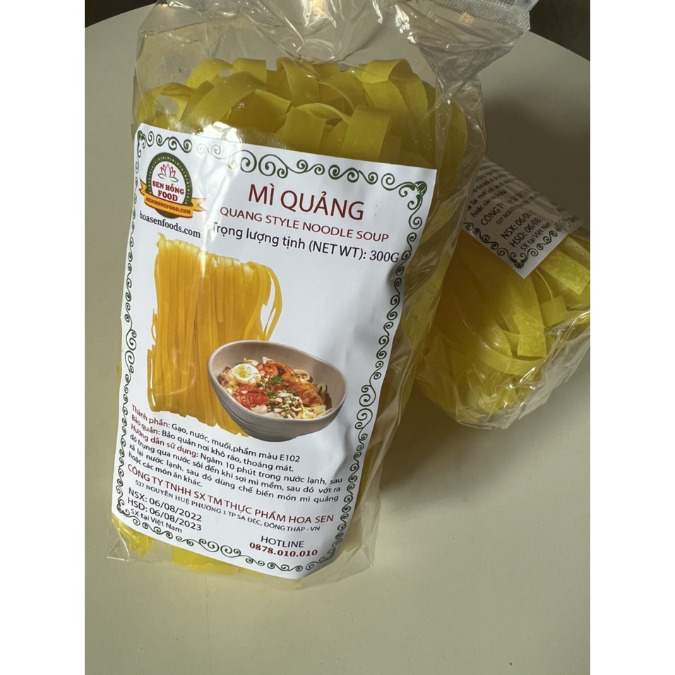 Mì quảng khô Sa Đéc 300gram