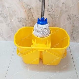 Xô lau vắt nước cho cây lau nhà đầu tròn xòe