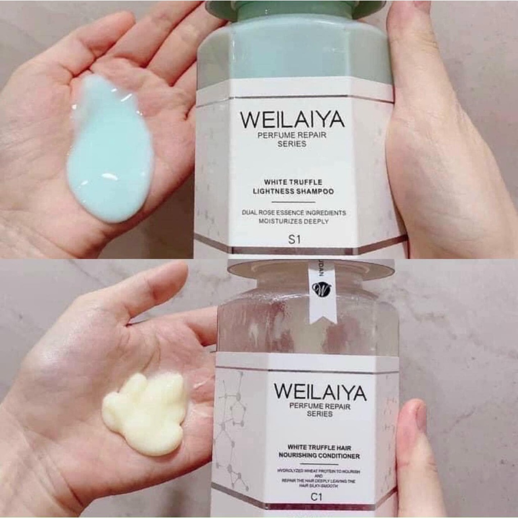 Dầu Gội Xả Weilaiya Phục Hồi Đa Tầng Nấm Truffle