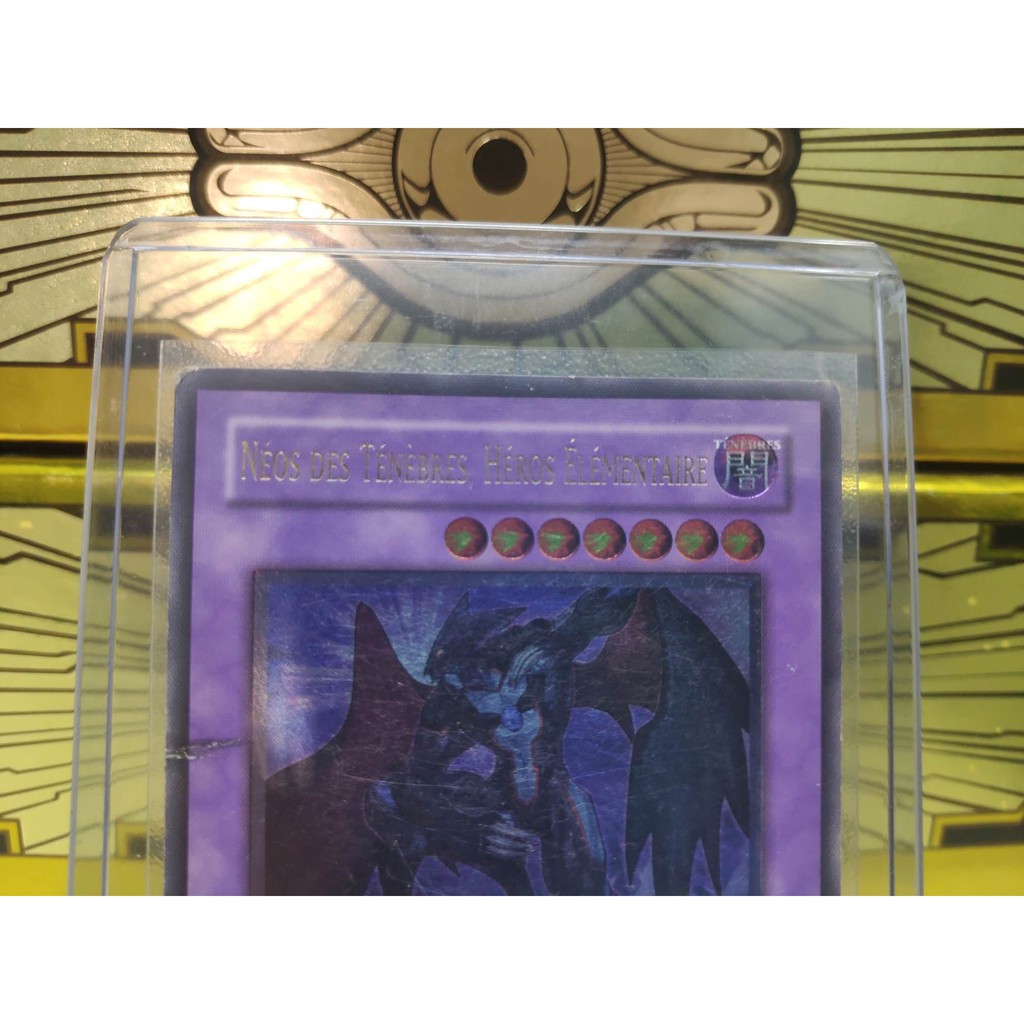 [ Dưa Hấu Yugioh ] Lá bài thẻ bài Elemental HERO Dark Neos - Ultimate Rare Unlimited - Tặng bọc bài nhựa bảo quản
