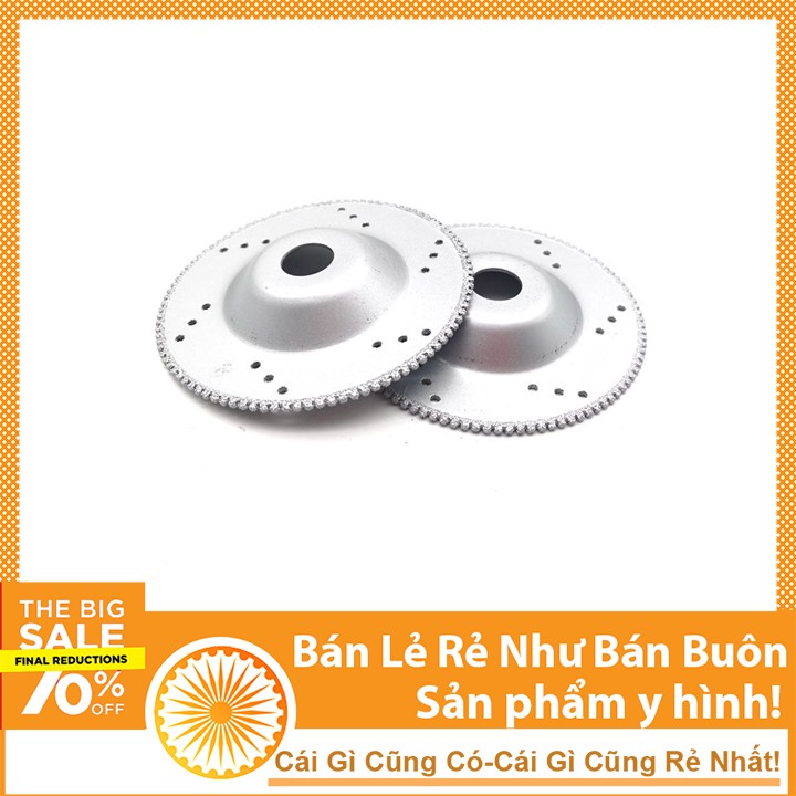 Lưỡi Mài BT Kim Cương 10x10CM Lỗ 1.5Cm