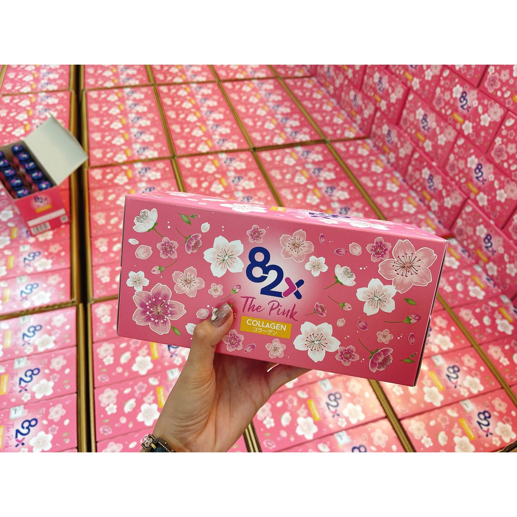 [Mã 77FMCGSALE giảm 8% đơn 500K] 82X The Pink Collagen 100ml Hàm Lượng 1000mg Collagen, nước uống đẹp da đến từ Nhật bản | BigBuy360 - bigbuy360.vn