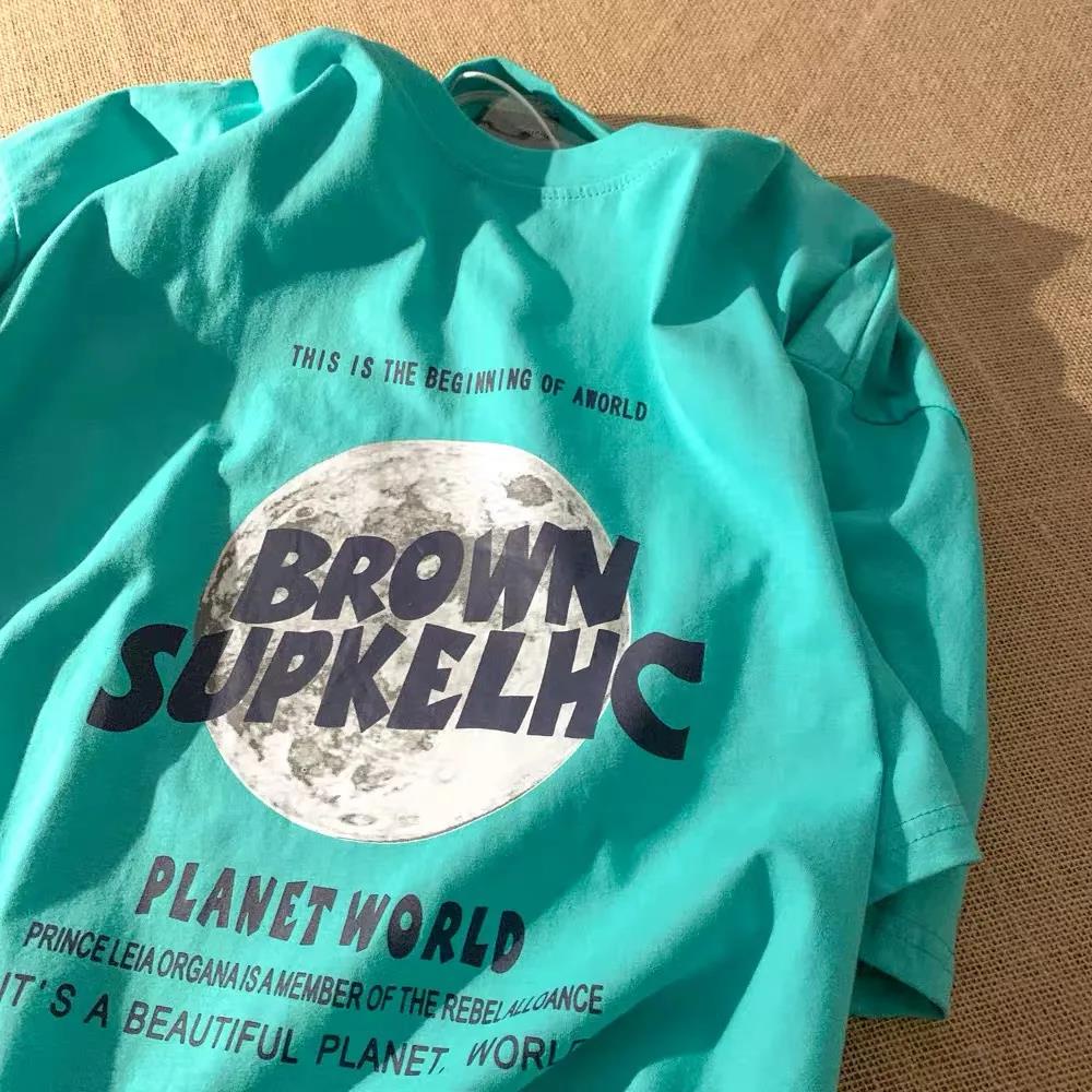 NRVP Áo Thun Nữ Cổ Tròn Ngắn Tay Thời Trang Mùa Hè Phong Cách Hàn Quốc 2022