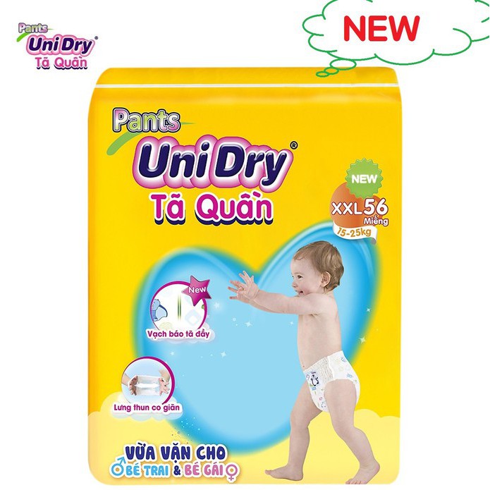 Tã quần Unidry XXL56 cho bé 15-25kg