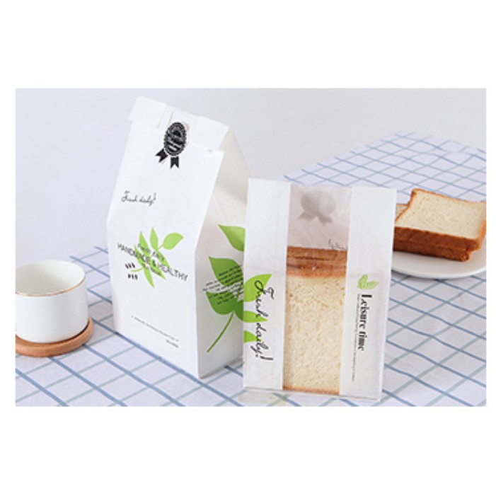 10 Túi đựng bánh mì hoa cúc đủ kiểu size 12x9x30