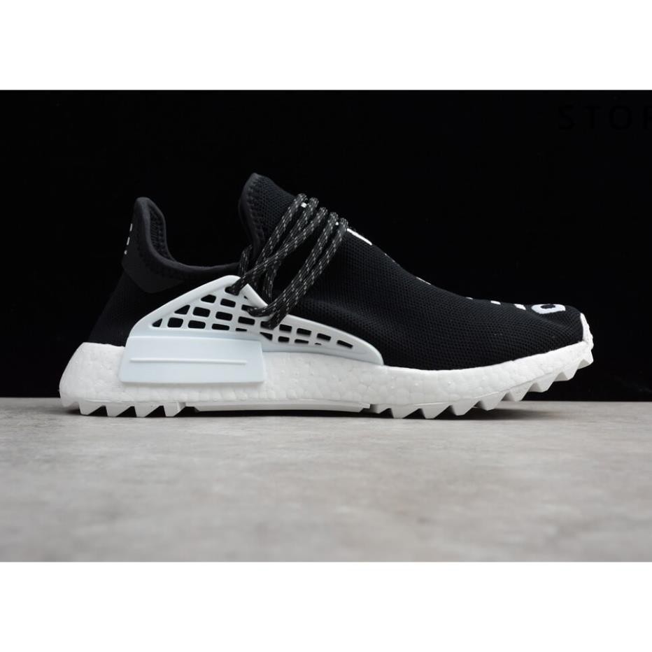 SALLE Xả kho Giày thể thao NMD HUMAN RACE ĐEN TRẮNG 2.0 .( Xả Tết Tết) new ! Sales 11-11 . rẻ HOT :