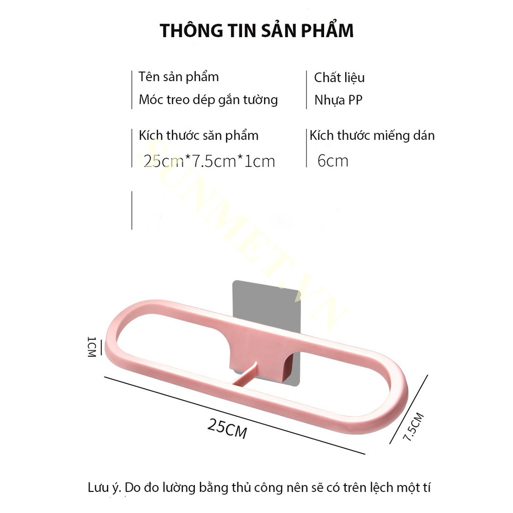 Kệ Để Giày Dép Kệ Treo Dép Không Khoan Tường Tiện Lợi Đa Năng Đa Dạng Màu Sắc