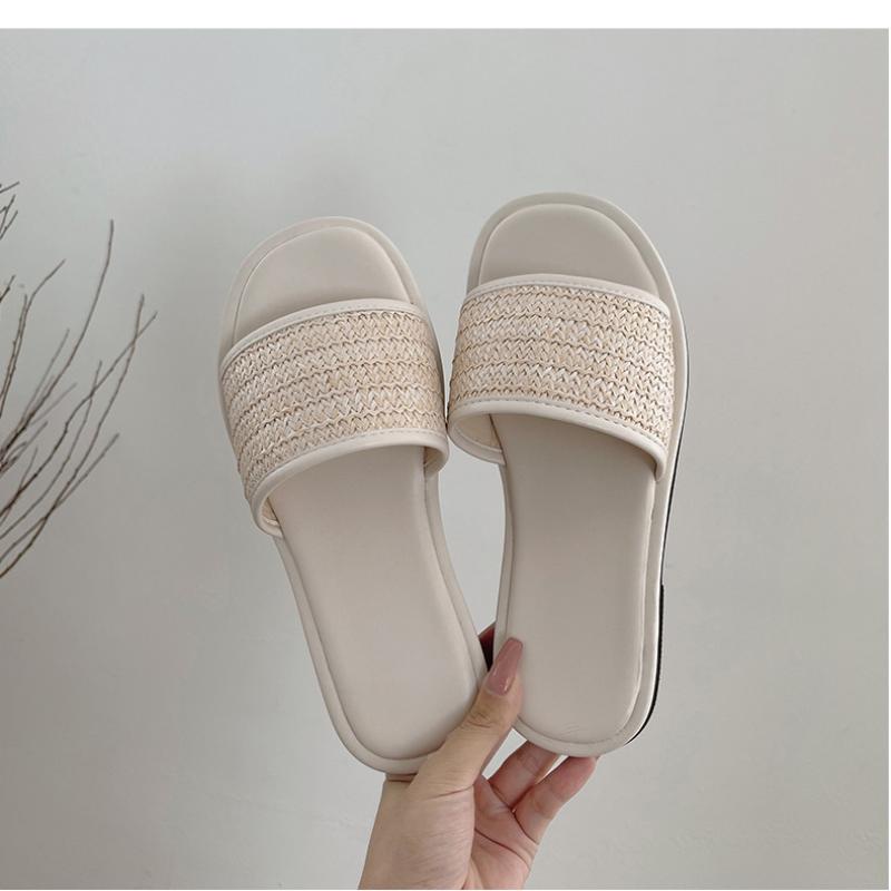 Dép Xăng Đan Quai Ngang Thời Trang Cho Nữ