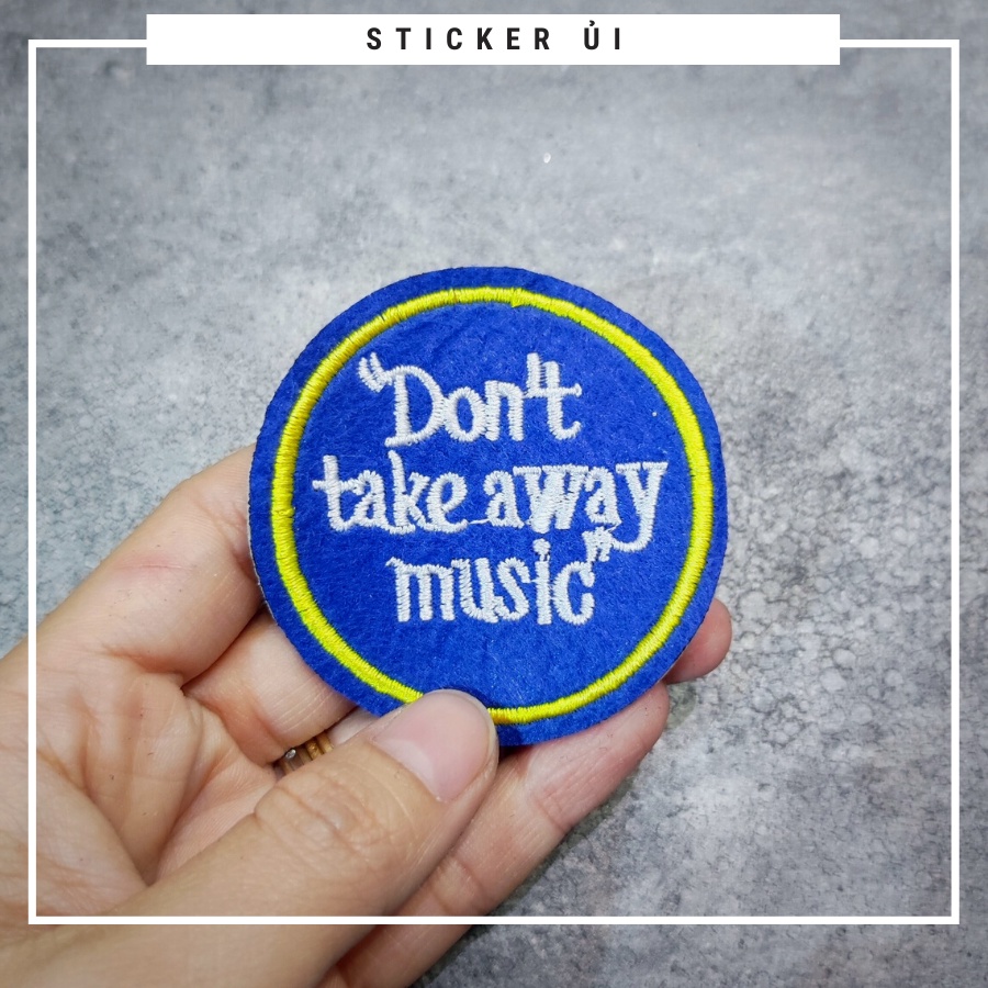 Sticker Ủi Thêu Quần Áo CÓ SẴN KEO ỦI, sticker dán quần áo dùng làm miếng dán vá Quần Áo,vá áo phao, trang trí quần áo