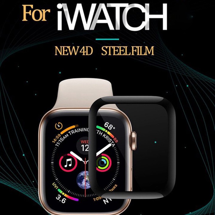 Cường Lực Apple Watch Nano Dẻo Bóng Full Màn Series 1/2/3/4/5/6 Full Size 38/40/42/44MM, Educase.vn