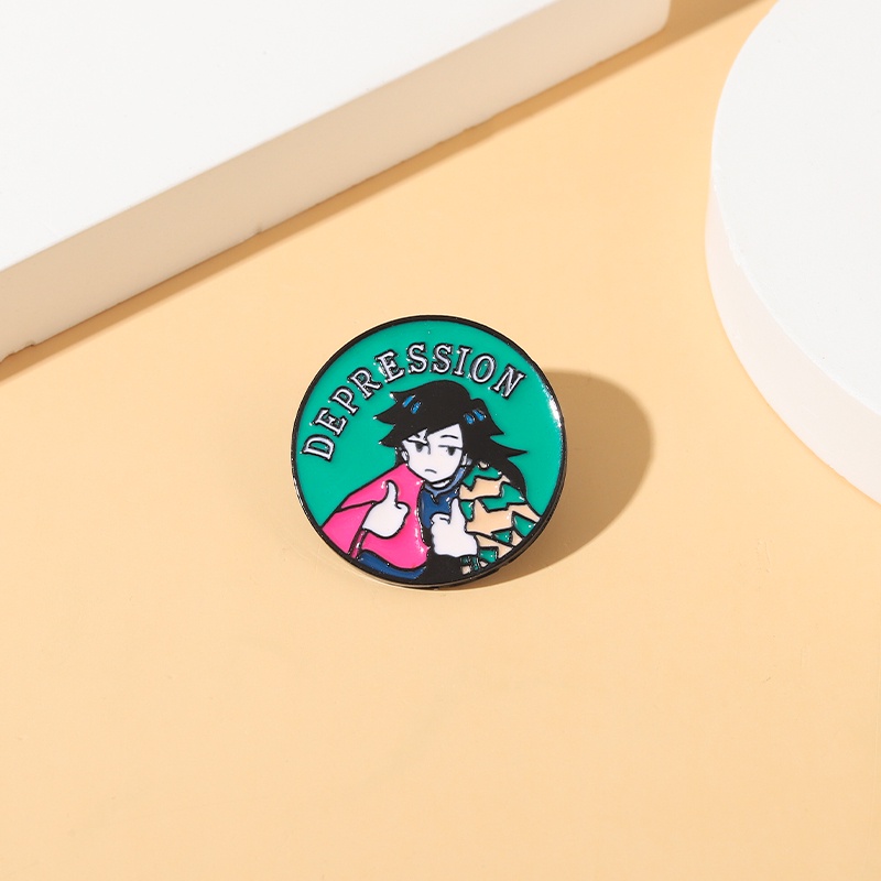 Ghim Cài Áo Hình Nhân Vật Hoạt Hình Đáng Yêu