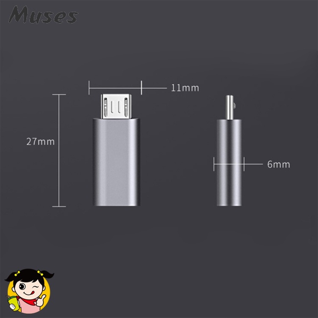 Đầu Nối Chuyển Đổi Type-c Sang Micro Usb Cho Sumsung Huawei Xiaomi