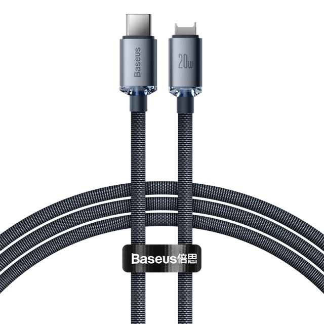 Cáp sạc nhanh C to L 20W Baseus Crystal Shine Series Fast Charging Data Cable