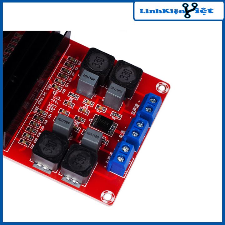Module khuếch đại âm thanh TPA3116D2 HIFI 2.0 2*100W 12-24VDC 4-8 Ohms