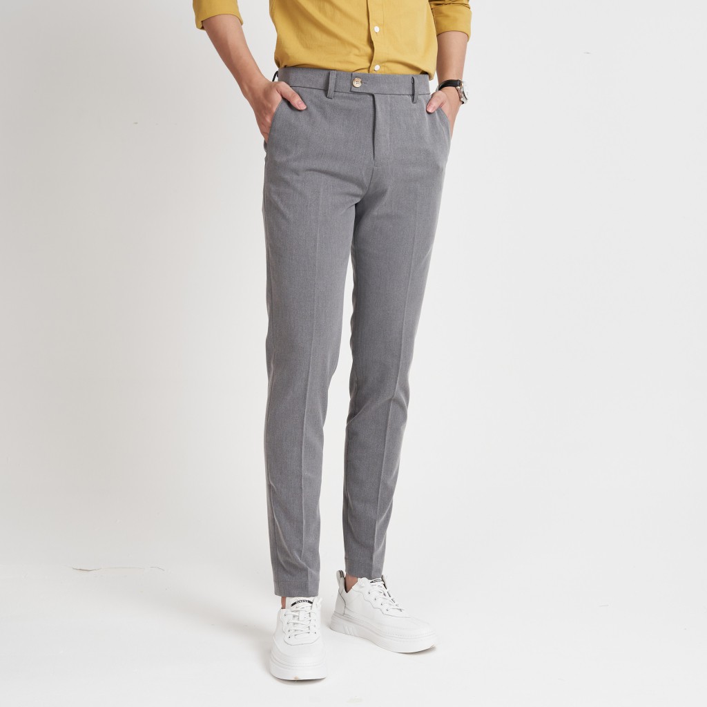 Quần Âu Nam KRIK Dáng Côn Chất Vải Mền Mịn Không Bai Không Xù 0477