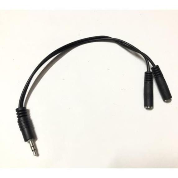 Cáp chia 2 cổng audio 3.5mm