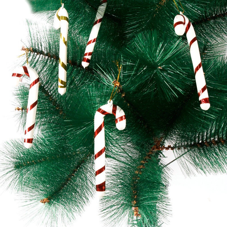 Set 6 cây kẹo treo trang trí cây thông Noel