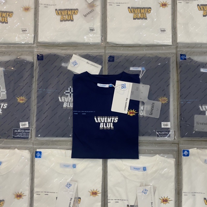 LEVENTS® SPACE TEE / DARK BLUE & WHITE | BigBuy360 - bigbuy360.vn