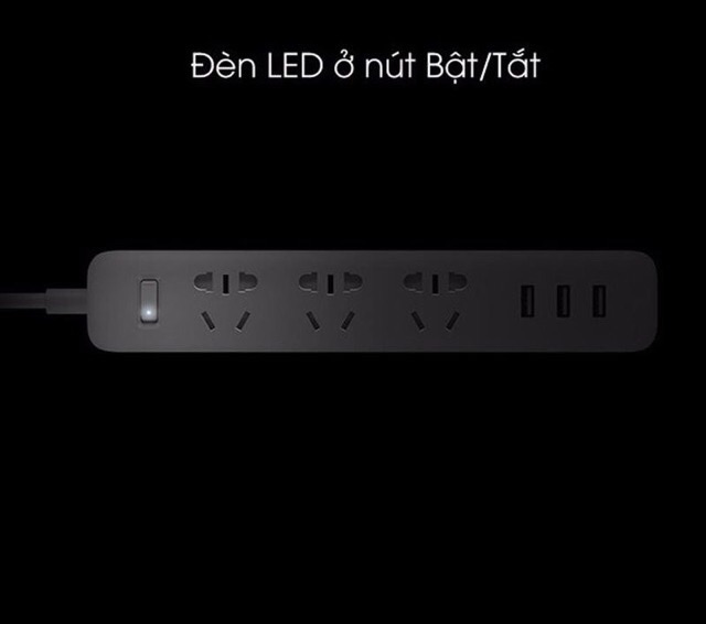 [ Xiaomi SinCa ] Ổ cắm điện Xiaomi Power Strip 3 ngõ Usb thông minh- chính hãng Xiaomi