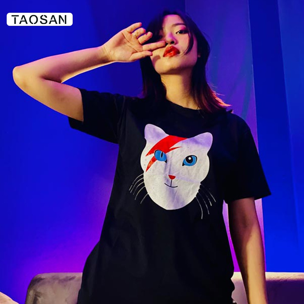 Áo Phông Nữ Tay Lỡ chất cotton form rộng thoáng mát thun freesize Taosan | BigBuy360 - bigbuy360.vn