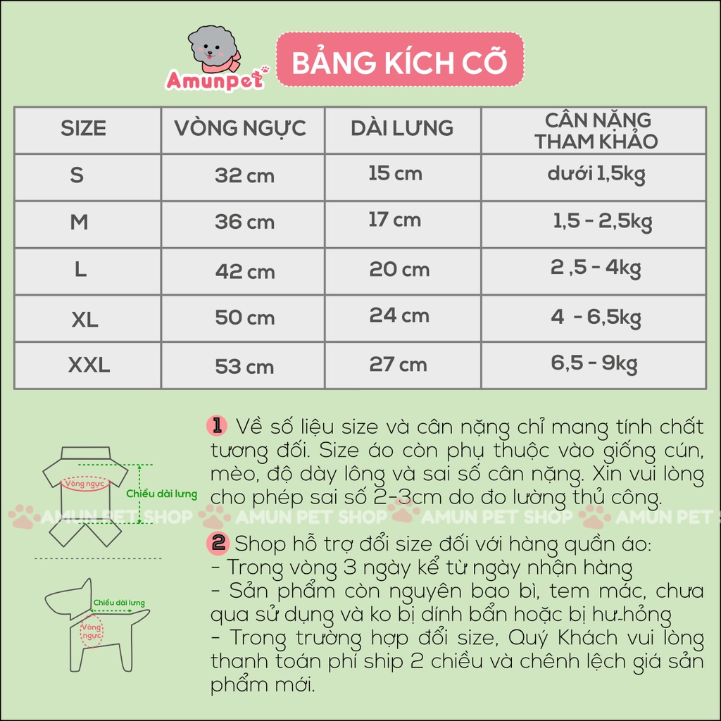 Áo Khoác Vest Cho Chó Mèo Có Móc Dây Dắt Áo Khoác Lông Quần Áo Mùa Đông Cho Thú Cưng Cao Cấp Giá Rẻ AmunPet
