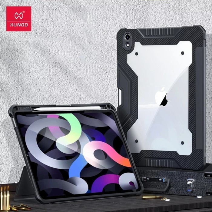 Xundd Ốp Lưng Chống Sốc Có Ngăn Đựng Bút Chì Cho ipad 8 10.2 ipad 7 10.2